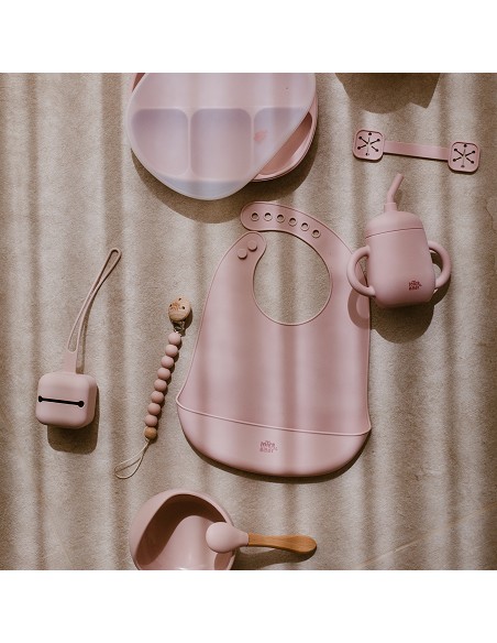 Portachupete  Silicona Rosa Maquillaje