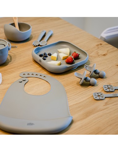 Plato Llano de Silicona Rosa Maquillaje