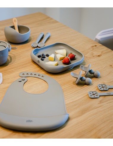 Plato Llano de Silicona Rosa Maquillaje