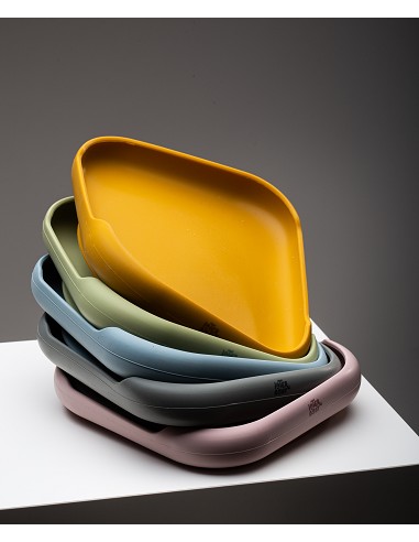 Plato Llano de Silicona Rosa Maquillaje