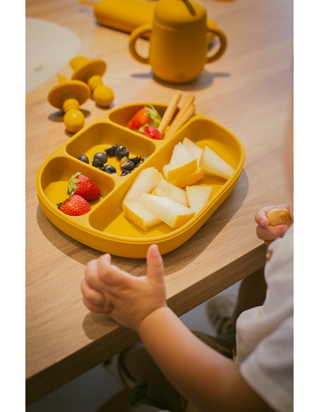 Plato Mas Tapa de Silicona Rosa Maquillaje