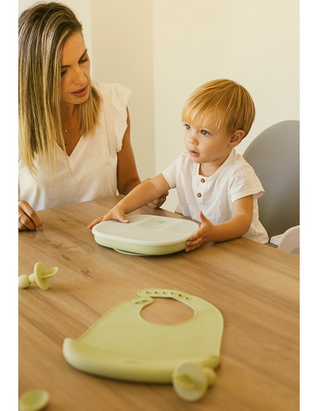 Plato Mas Tapa de Silicona Rosa Maquillaje