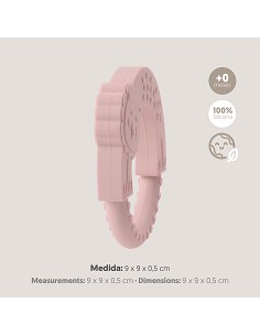 Mordedor  de Silicona Rosa Maquillaje 2