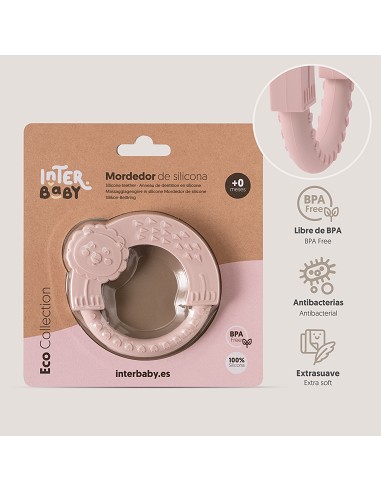 Mordedor  de Silicona Rosa Maquillaje