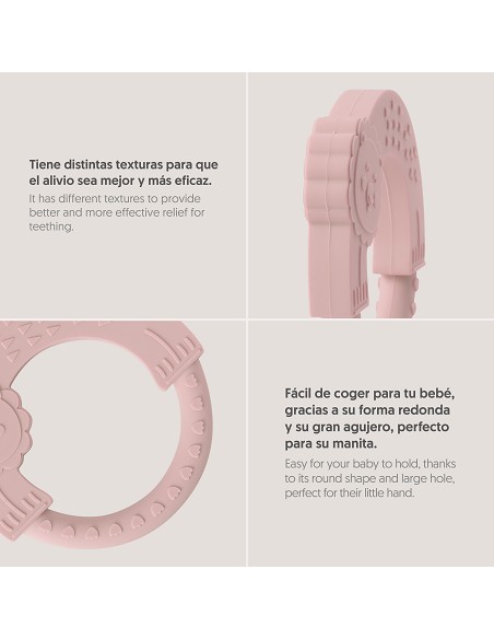 Mordedor  de Silicona Rosa Maquillaje