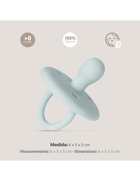 Chupete Silicona Azul