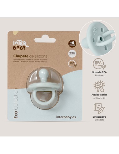 Chupete Silicona Azul