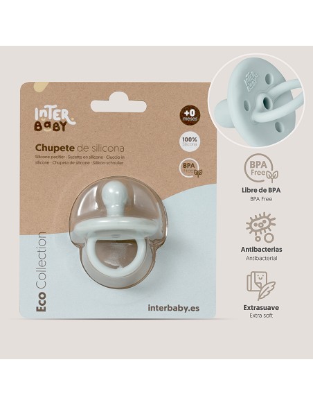 Chupete Silicona Azul