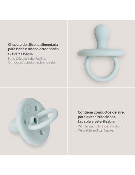 Chupete Silicona Azul