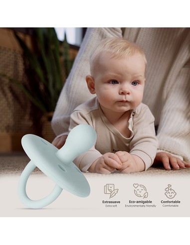 Chupete Silicona Azul