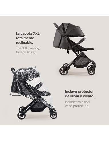 Silla  de Paseo Mod Minimum Space Plus Negro