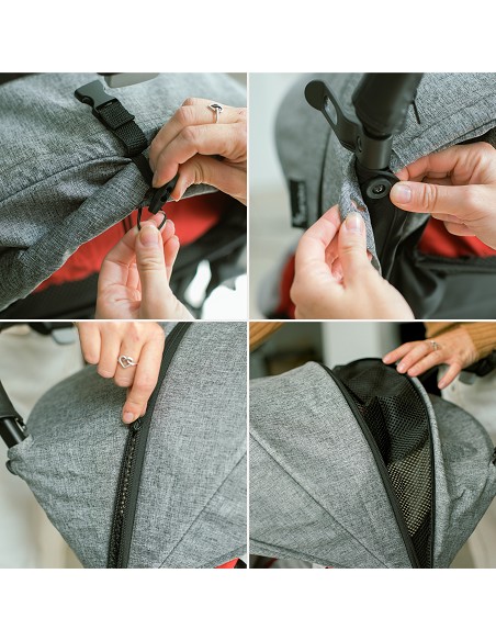 Silla  de Paseo Mod Minimum Space Plus Negro