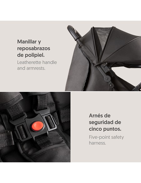 Silla  de Paseo Mod Minimum Space Plus Negro