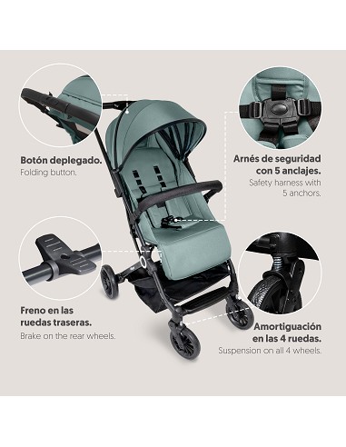 Silla de Paseo Mod Voyage Verde