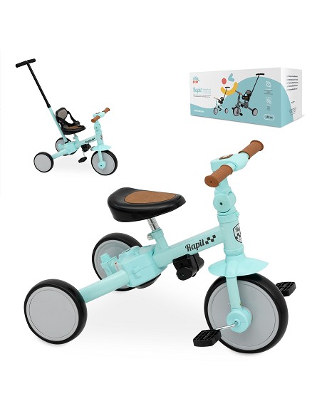 Triciclo Infantil Modelo Rapit Verde