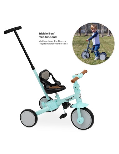 Triciclo Infantil Modelo Rapit Verde