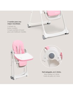 Trona Aluminio Mod Comfort Eat Rosa 2