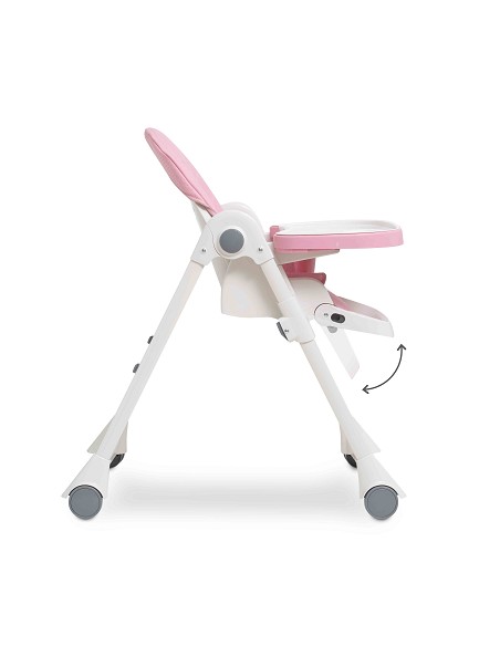 Trona Aluminio Mod Comfort Eat Rosa