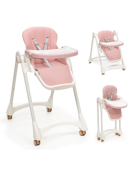 Trona Aluminio Mod Practic Rosa