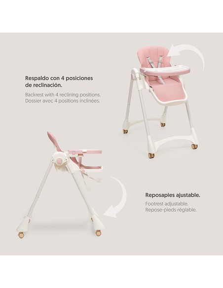 Trona Aluminio Mod Practic Rosa