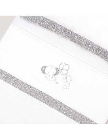 Triptico Minicuna Franela Oso Elefante Globos...