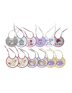 Babero Super Rizo Plastificado 20X20