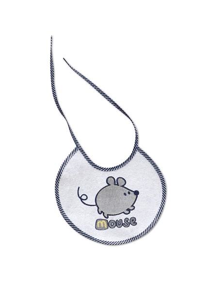 Babero Super Rizo Plastificado 20X20