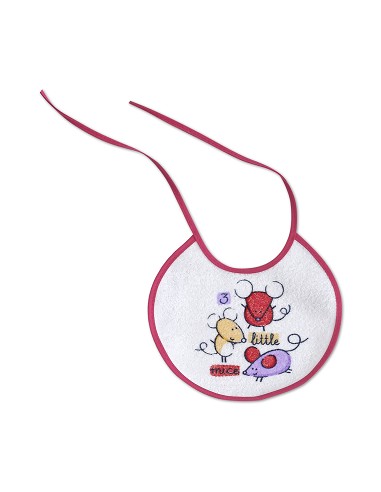 Babero Super Rizo Plastificado 20X20