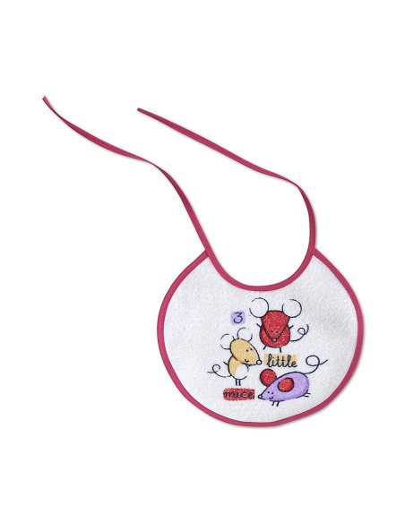 Babero Super Rizo Plastificado 20X20