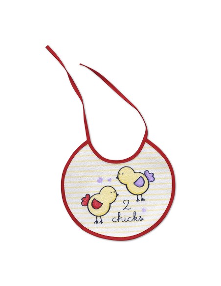 Babero Super Rizo Plastificado 20X20