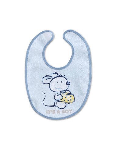 Babero Rizo Plastificado Velcro 20 X30