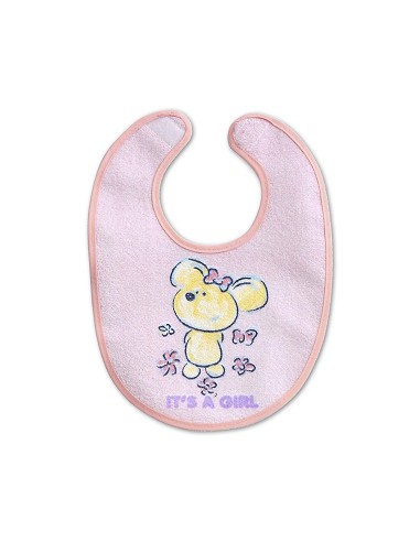 Babero Rizo Plastificado Velcro 20 X30