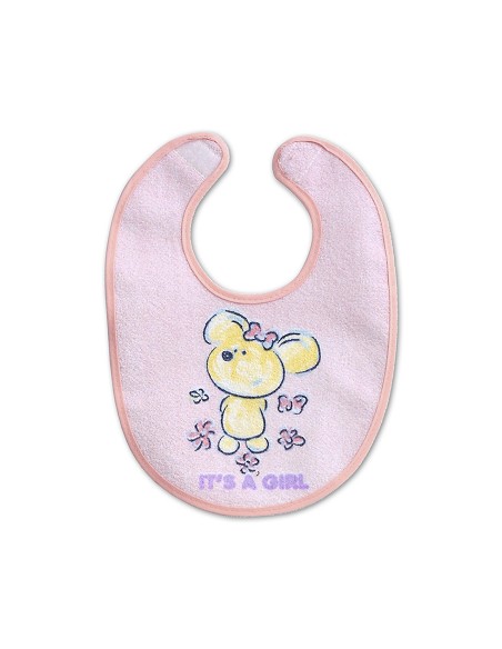 Babero Rizo Plastificado Velcro 20 X30