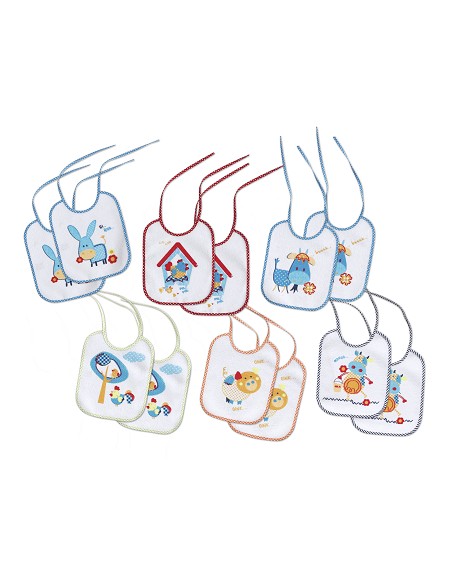 Babero Rizo Plastificado 20 x 25