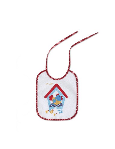 Babero Rizo Plastificado 20 x 25