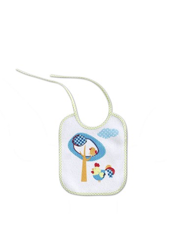 Babero Rizo Plastificado 20 x 25