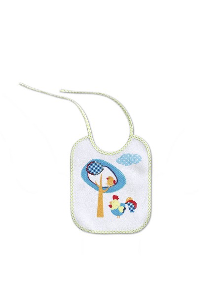 Babero Rizo Plastificado 20 x 25