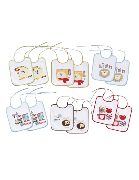 Babero Rizo Plastificado 25X30