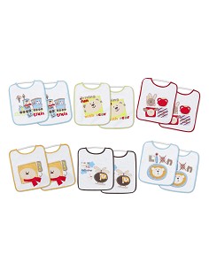 Babero 25X30 con Goma