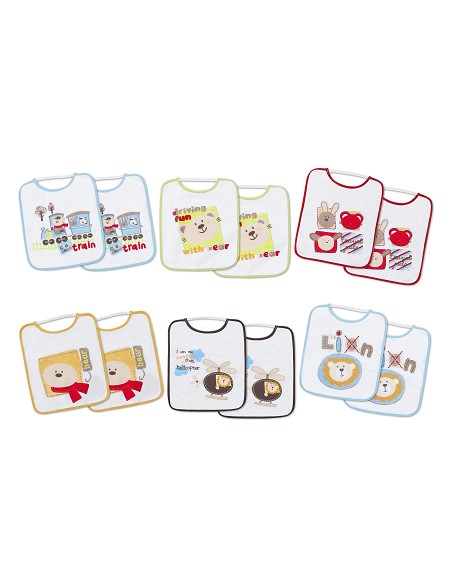 Babero 25X30 con Goma