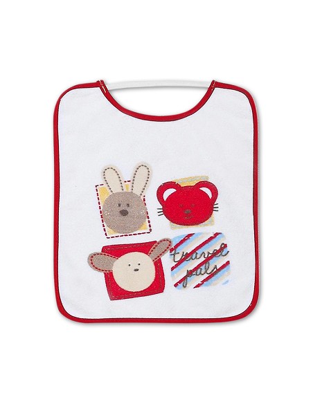 Babero 25X30 con Goma