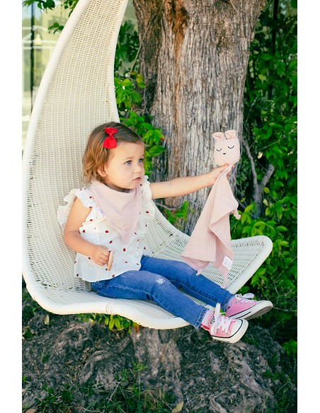 Babero Bambu Bandana Ocre Tierra