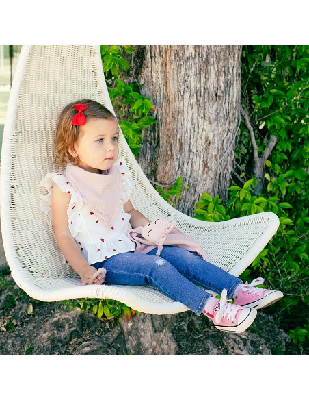 Babero Bambu Bandana Ocre Tierra