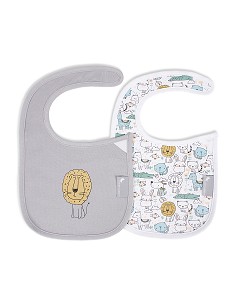 Pack 2 Baberos Velcro (Gatitos)