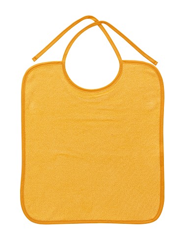 Pack 2 Baberos Rizo Color con Cinta  Azul