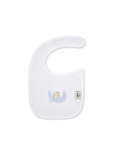 Pack 2 Baberos Velcro 20X30 Cms Mod Sleep Azul 2