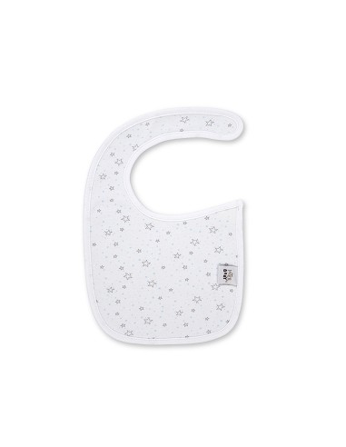 Pack 2 Baberos Velcro 20X30 Cms Mod Sleep Azul