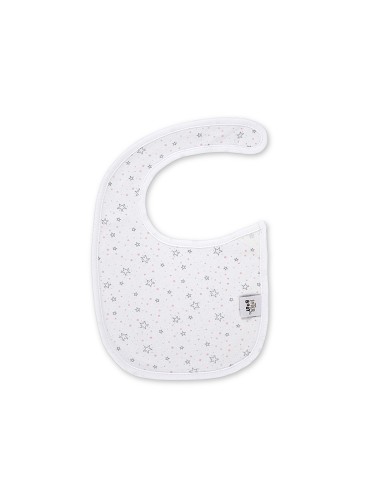 Pack 2 Baberos Velcro 20X30 Cms Mod Sleep Rosa