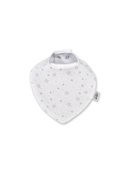 Pack 2 Baberos Bandana 20X30 Cms Mod Sleep Rosa