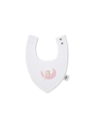 Pack 2 Baberos Bandana 20X30 Cms Mod Sleep Rosa